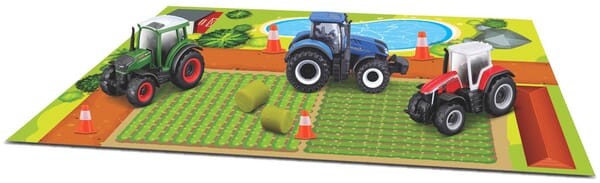 Zestaw do zabawy w farmę, mały miniatura New Holland MA15592N