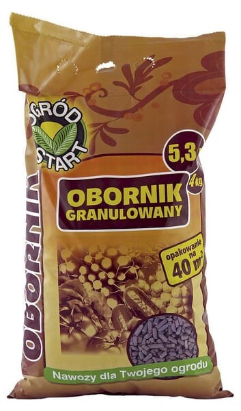 Nawóz obornik granulowany 4 kg 1707701040