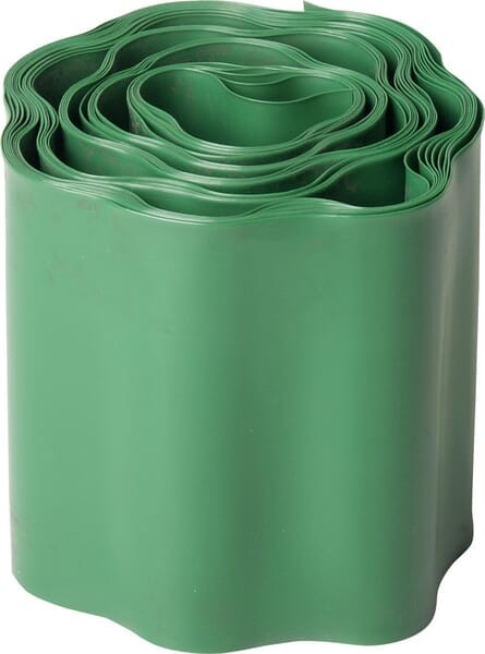 Obrzeże ogrodnicze trawnikowe, zielone 20 cm x 9 m 1707800120