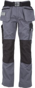 Spodnie roz. 5XL, szary/czarny Original Kramp KW102830090134