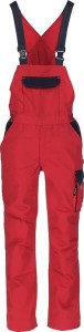 Ogrodniczki, roz. S EU: 48, czerwony/niebieski Original Kramp KW103030080085