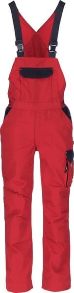 Ogrodniczki, roz. M EU: 50, czerwony/niebieski Original Kramp KW103030080092
