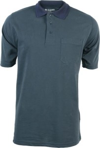 Koszulka polo, zielono/niebieska, roz. S KW106730082048