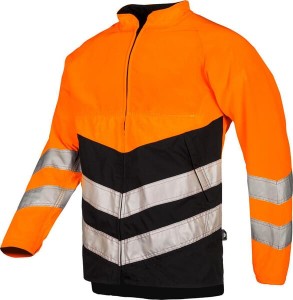 Kurtka do prac leśnych Hi-vis, pomarańczowy-czarny, rozmiar S, BasePro, SIP 1RI1OBS