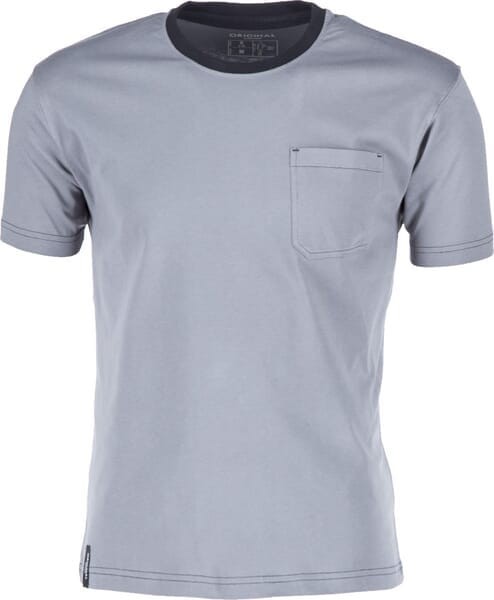 Koszulka T-shirt, szaro/czarna, roz. XL KW106830090056