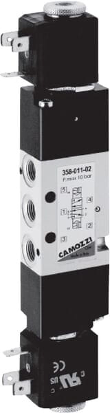 Zawór elektromagnetyczny 5/2-drożny 35801102