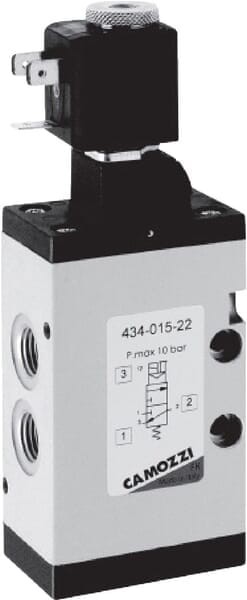 Zawór elektromagnetyczny 3/2-drożny 43401522