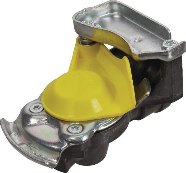 Złącze pneumatyczne automatyczne M22x1.5 żółte 4522002120