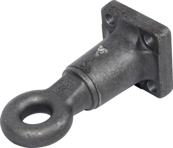 Zaczep holowniczy, na płytę, 38T, 4,5 T, Ø 58, 100x110 mm 5193189745