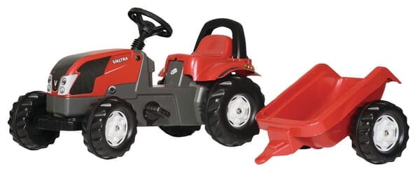 Traktor RollyKid Valtra z przyczepą R01252