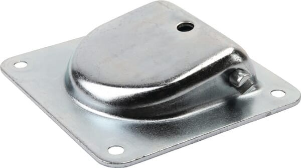 Mocowanie nieckowe, ocynkowane 105x105 mm H=25.5 mm 7090040KR