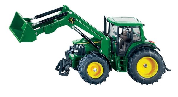 Ciągnik John Deere 6820 z ładowaczem, SIKU S03652