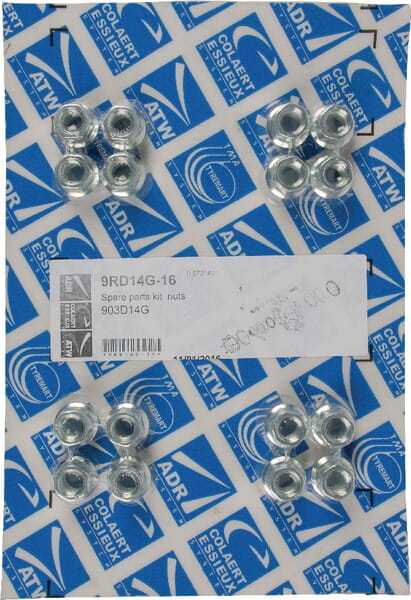 Zestaw nakrętek śruby koła M14x1.5 9RD14G16