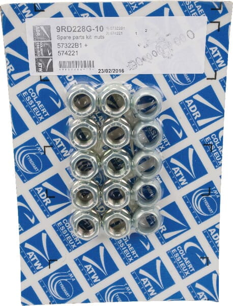 Zestaw nakrętek śruby koła M22x1.5 9RD228G10