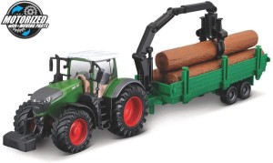 Ciągnik Fendt 1050 Vario + ładowacz do drzewa z przyczepą BB1831677