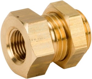 Złącze grodziowe 1/8" mosiężne BHF18B