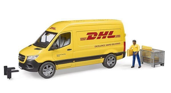Samochód MB Sprinter DHL z kierowcą U02671