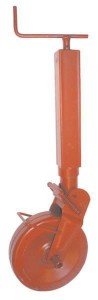 Koło podporowe pokrętło poziome 80x1200 mm STR45