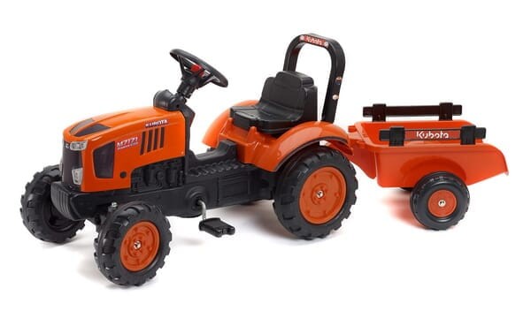 Traktor Kubota z przyczepą F2065AB