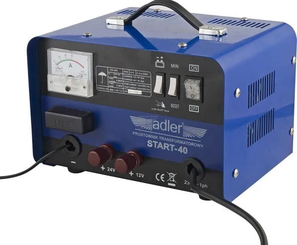 Prostownik Adler Start, 40 z rozruchem 12/24 V 30(160) A  1310583005
