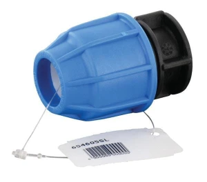 Zakończenie śrubunku polietylenowego Supreme S16, 20 mm 654605SL