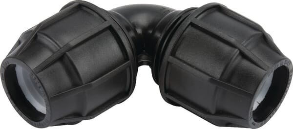 Złączka kątowa 90° PE x PE Alprene, 20 mm AZ99120