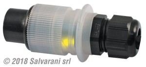 Wtyczka 3-biegunowa 10A 12V 2 szt. LED 25036200LEM20