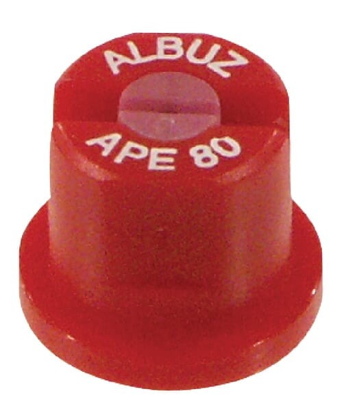 Rozpylacz płaskostrumieniowy APE 80° czerwony ceramiczny Albuz APE80RED