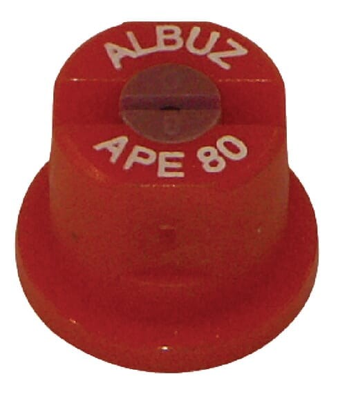 Rozpylacz płaskostrumieniowy APE 80° pomarańczowy ceramiczny Albuz APE80ORANGE