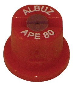 Rozpylacz płaskostrumieniowy APE 80° pomarańczowy ceramiczny Albuz APE80ORANGE