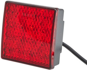 Lampa tylna przeciwmgielna LED, kwadratowa 24V przykręcana 80x33.7x80 mm Hella ValueFit 2NE357029141