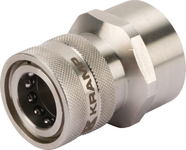 Szybkozłącze gniazdo Ø 18.2 mm gwint wewnętrzny 1/4" ze stali nierdzewnej 2704140KR