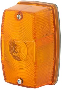 Lampa kierunkowskazu 21W prostokątna 12/24V przykręcana 114x50x70 mm Hella 2BA002324001