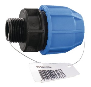 Złączka polietylenowa PE gwint zew. Supreme S16, 25 x ¾" 654025SL