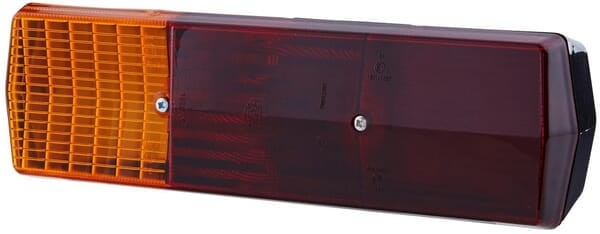 Lampa tylna zespolona, prostokątna prawa 12/24V pomarańczowa/czerwona przykręcana 330x78x95 mm Hella 2SD001688141