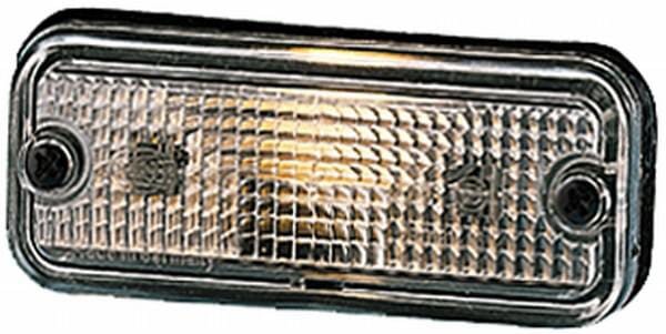 Lampa obrysowa 5W prostokątna 24V biała przykręcana Hella 2PF961167021