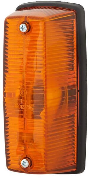 Lampa kierunkowskazu 21W lewa prostokątna 12/24V przykręcana 146x66x48 mm Hella 2BA001277011