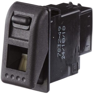 Przełącznik kołyskowy, I-0, 8-pin z funkcją komfortu/włącznik bezpieczeństwa 6RH007832491