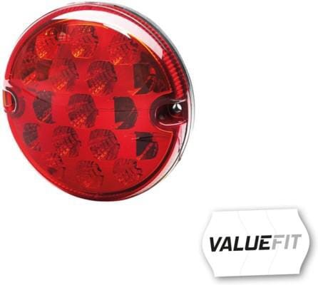 Lampa tylna przeciwmgielna LED, okrągła 10/30V przykręcana Ø 95 mm 17 LED Hella ValueFit 2NE357028031