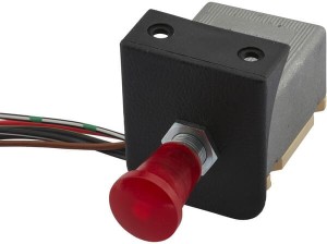 Włącznik świateł awaryjnych, wyciągany, 12V halogen z żarówką podświetlany 6HD002535101
