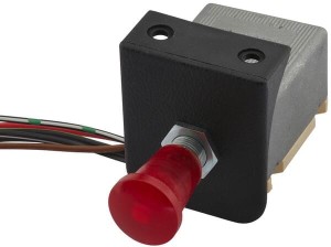 Włącznik świateł awaryjnych, wyciągany, 12V, halogen z żarówką podświetlany 6HD002535031