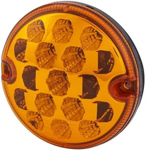 Lampa kierunkowskazu LED, okrągła 10/30V przykręcana Ø 95 mm 17 LED Hella ValueFit 2BA357028021