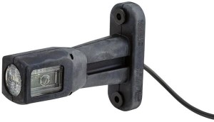 Lampa obrysowa przednio-tylna i pozycyjna LED 12/24V przykręcana 133x100x35 mm z przewodem 0.5 m 4 szt. LED Hella 2XS011768021