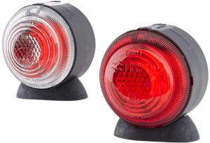 Lampa obrysowa 5W okrągła 24V przezroczysta przykręcana Ø 75 mm Hella 2TJ001633211