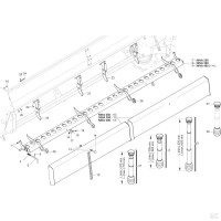 Długa rura teleskopowa Maschio Gaspardo G07002742R - G07002742R - Sklep rolniczy PoltechParts