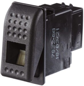 Przełącznik kołyskowy, I-0, 5-pin z funkcją komfortu 6FH007832081