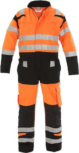 Kombinezon, roz. L EU: 52, pomarańczowy/czarny, Trendy High Visible Line Hydrowear 048471OB52