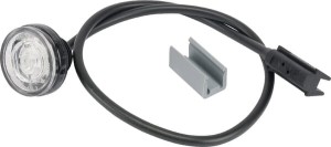 Lampa obrysowa LED, okrągła 12/24V biała przykręcana Monopoint II Aspöck 316704067