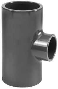 Trójnik z redukcją PCW-U VdL, 110 x 32 x 110 mm 711032122