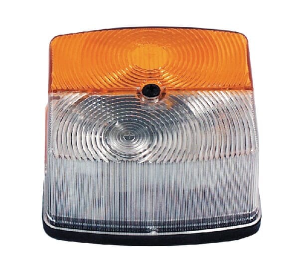 Lampa kierunkowskazu i postoju, lewa przednia, kwadratowa 12/24V przykręcana 95x55x85 mm Jokon 110025010